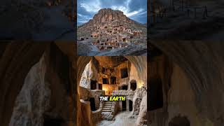 The 18-Story City Underground! #history #engineering #turkey #derinkuyu #facts #curiousmind #shorts