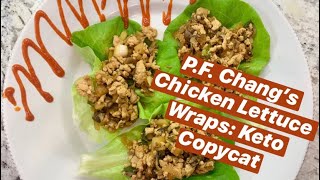 P.F. CHANG’S CHICKEN LETTUCE WRAPS: KETO COPYCAT!!!!!!!!!!