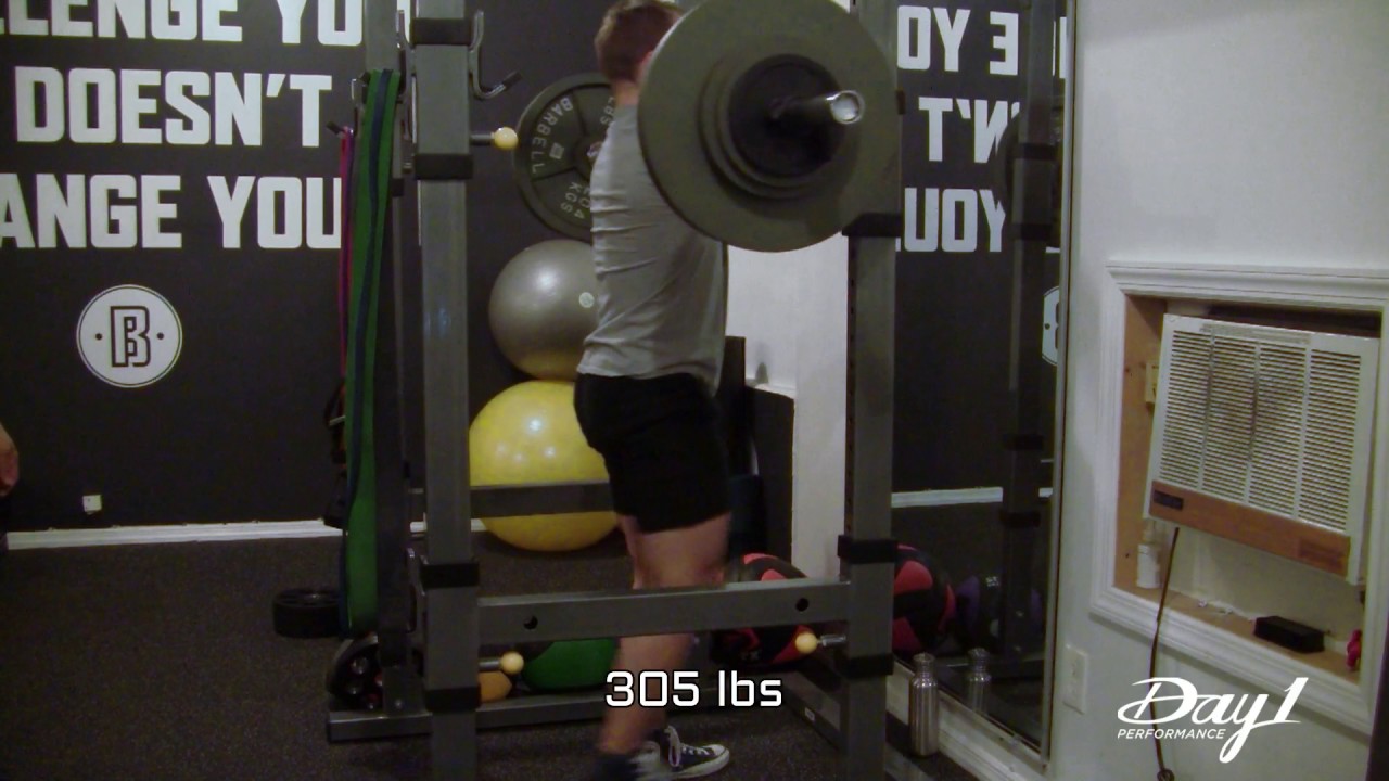 Front Squat Max testing - YouTube