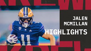 View Highlights of Jalen McMillan | 2024 NFL Draft | Tampa Bay Buccaneers