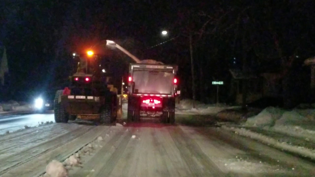 City of Appleton WI Larue D50 snow blower YouTube