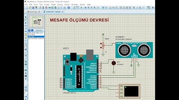 UltraSonic Sensörle Mesafe Ölçümü