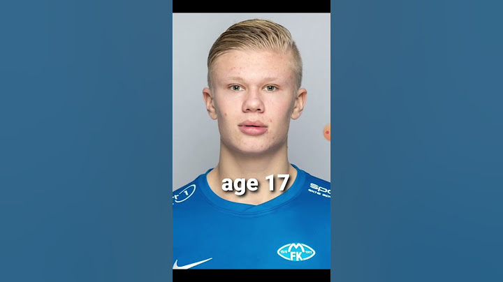 Haaland evolution age 1 to 24 #haaland #song