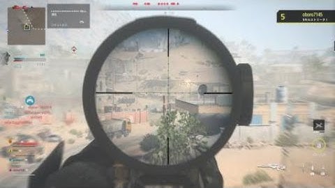 mw2最強のスナイパーライフルでロング＆ヘッドショット。【SP-X 80】【COD:MW2】