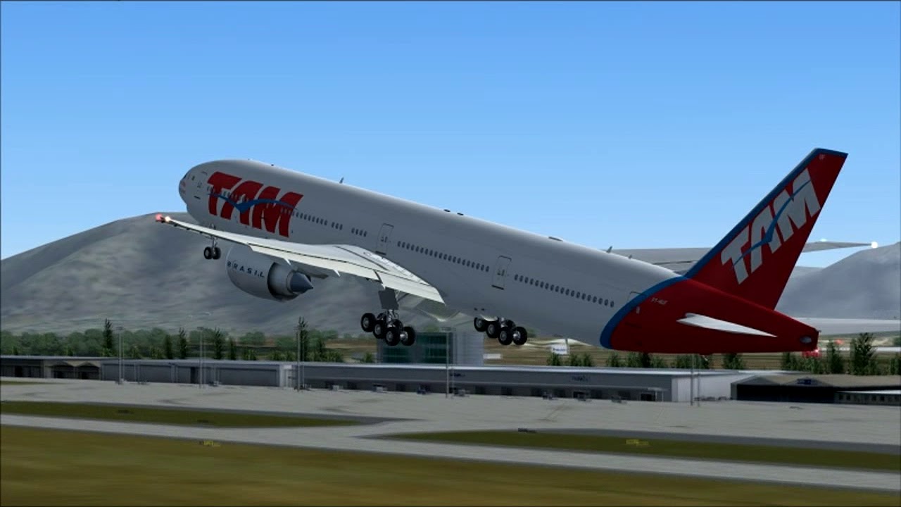 JJ8027 777-300ER LATAM SANTIAGO - SAO PAULO GRU