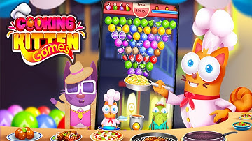 Kitten Games - Bubble Shooter Android Gamelay (By MadOverGames)