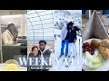 WEEKLY VLOG ♡ TRAVELING TO GERMANY (SKIING IN A BLIZZARD??! HOTEL HOPPING, SHOPPING, BACK HOME+)