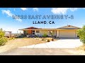 Single Story Llano, CA Property on 1.24 Acres!