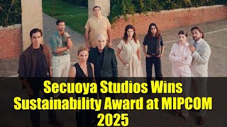 Secuoya Studios Wins Sustainability Award At Mipcom 2025 Green Production In Spain Resimi