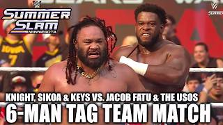 SummerSlam Highlights: The Bloodline vs. LA Knight, Solo Sikoa & Royce Keys | WWE on ESPN