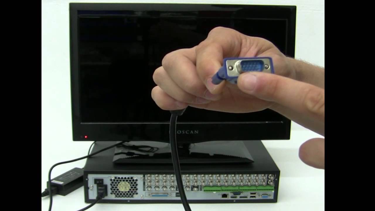 How to connect a Digital Video Recorder 