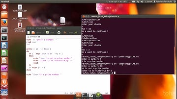 Finding Prime Number Using Shell Script