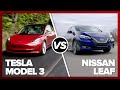Tesla Model 3 vs. Nissan Leaf: Can the little Leaf shake Elon Musk fanatics?