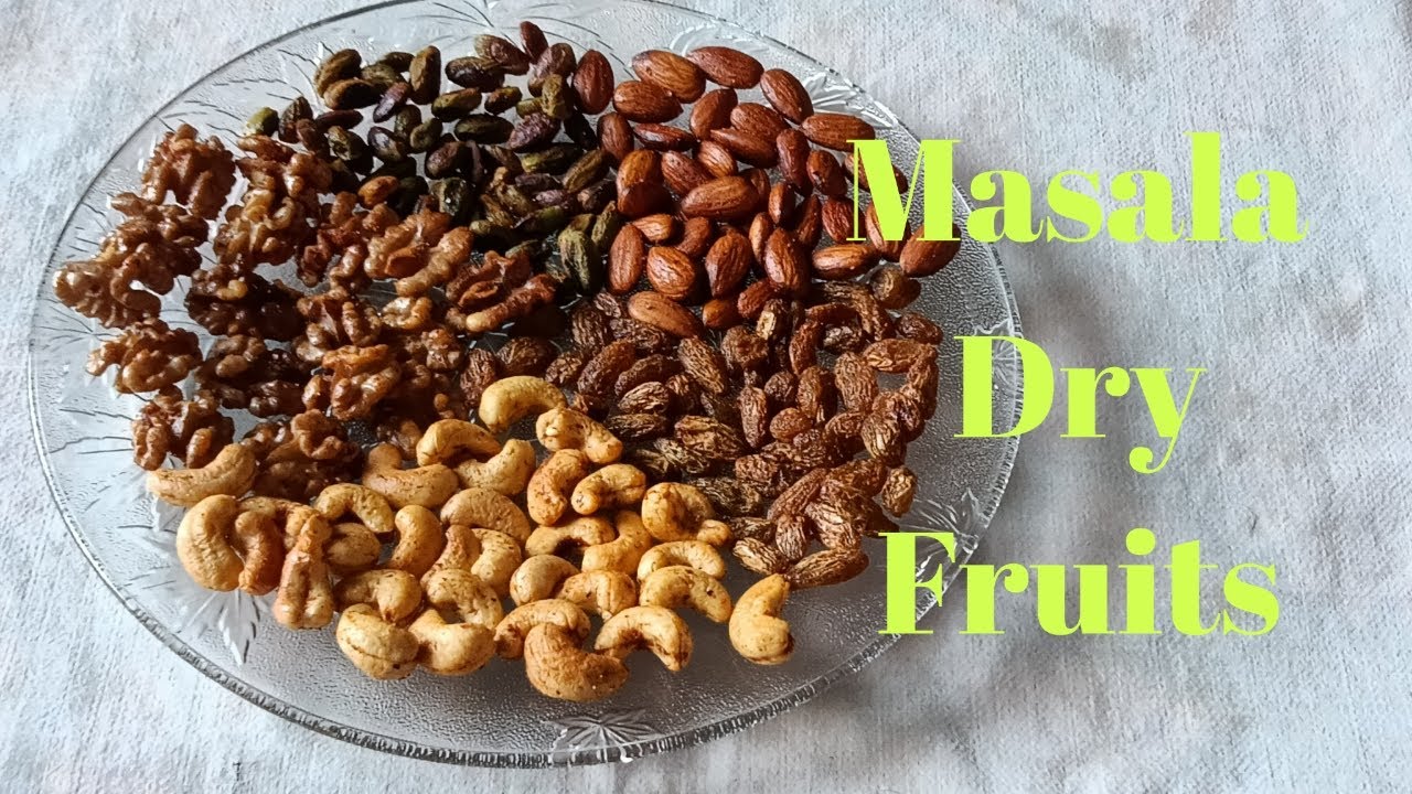 Roasted Dry Fruit Masala AlmondsCashewsWallnutsRaisinsPistachio
