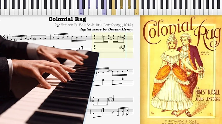 My piano solo of Colonial Rag by Ernest Ball & Jul...