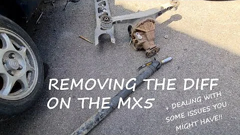 Mazda MX5 Diff Removal (and what to do when things go wrong!) | FLOW PERFORMANCE
