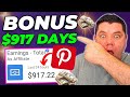 Pinterest Affiliate Marketing - SECRET Method To Easy $917 Days! (NEW STRATEGY)