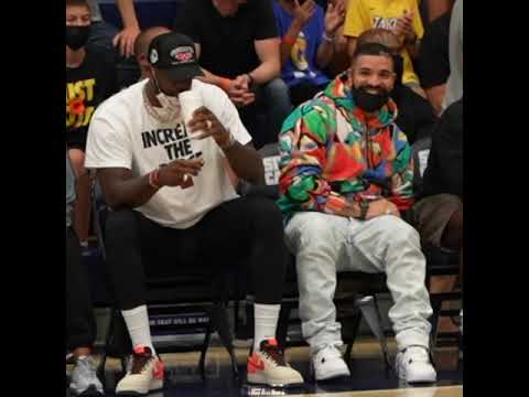 Drake & LeBron Laugh at An Airball😬#shorts