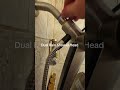 Dock-Free Dual Rain Shower Head Combo | 3 Step Install
