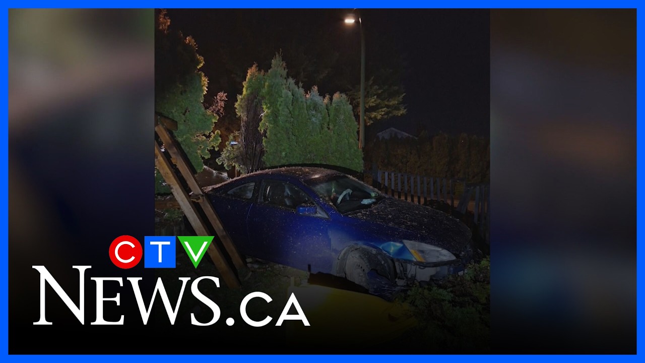 Charges possible after car slams into home - YouTube