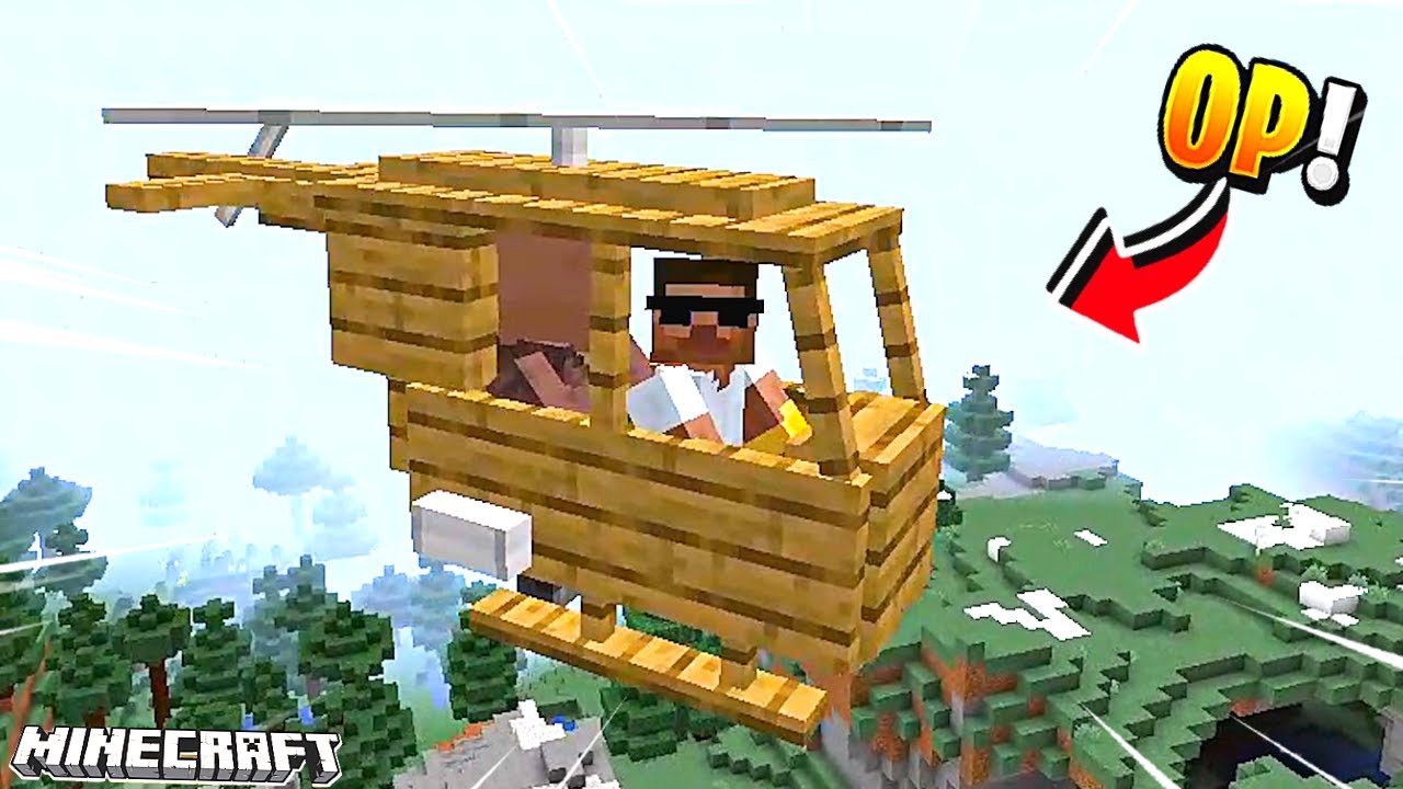 Buying an Epic HELICOPTER for Babuji in Minecraft ..🚁🚁| Carry Depie