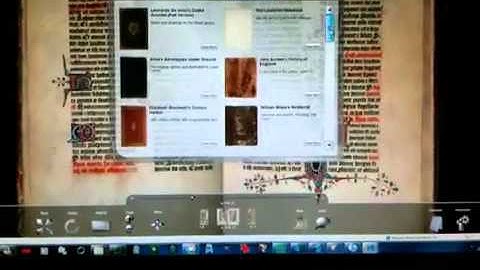 British library Silverlight Web page