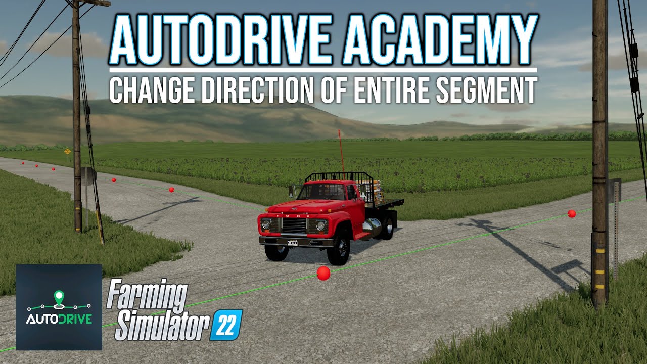 How to Pan Camera in Edit Mode for AutoDrive in FS22