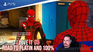 Spider-Man Remastered - PS5 | I LOVE IT #3 | Road to PLATIN and 100%