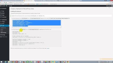 How to setup wordpress multisite on local site?