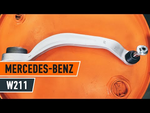How to replace front suspension arm MERCEDES-BENZ E W211 TUTORIAL | AUTODOC