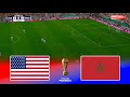 Live USA vs MOROCCO FIFA World Cup Pes 21 Gameplay Live USA vs MOROCCO FIFA World Cup Pes 21 Gameplay