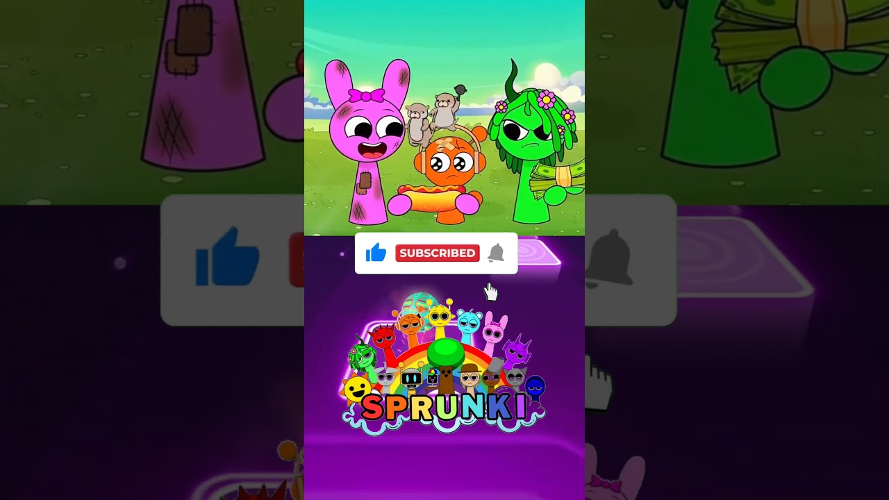 Sprunki Eater: GameToons| Coffin Dance Song Cover| Tiles Hop 