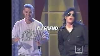 Michael Jackson & Justin Timberlake (the Jackson 5 & NSYNC rehearsal footage)