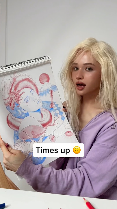 We swapped the drawing after every 10 minutes!😳 I‘m SHOOKED!! | JULIA GISELLA @mariusleqi