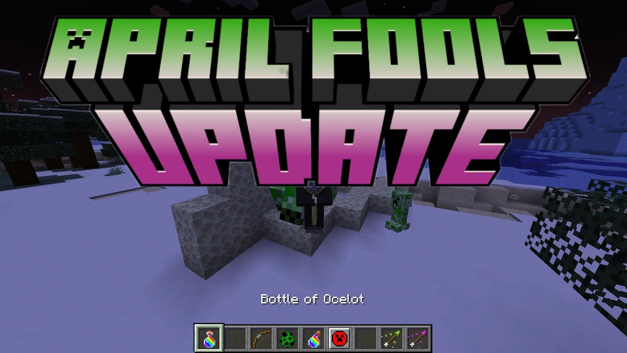 Minecraft 1.20 APRIL Fools Update! Minecraft April Fools 2023