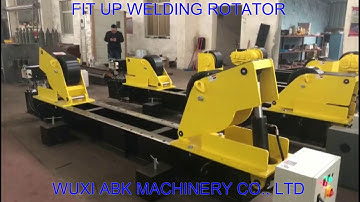 Fit up welding rotator---ABK MACHINERY CO.,LTD