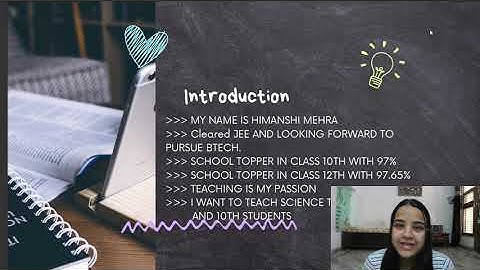 Demo video for unacademy