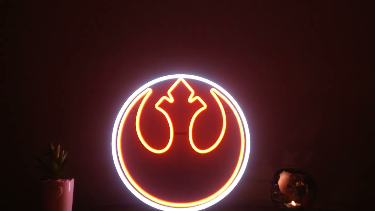 The Alliance Starbird LED Neon sign STAR WARS