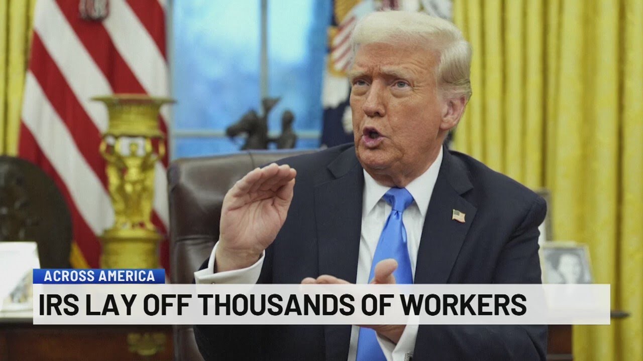 IRS lay off thousands of workers - YouTube