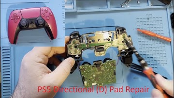 Opening a PS5 Controller and repairing the directional (D) pad