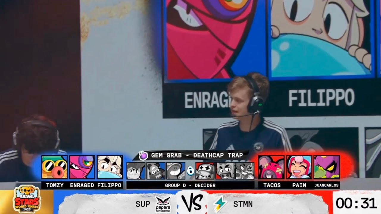 STMN против SUP | Финал чемпионата мира по Brawl Stars 2025