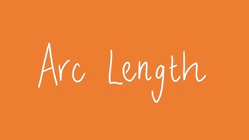 Arc length | Unit 3 and 4 VCE Further Maths