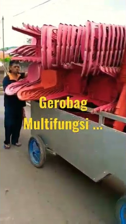 Gerobak multifungsi #gerobakunik