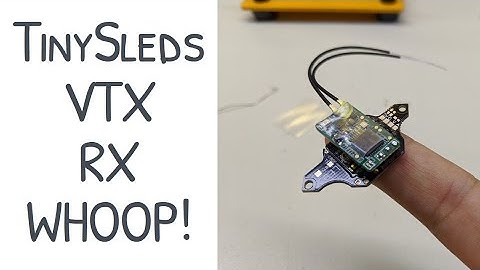 TinySleds Unify Pro32 Nano XM+ Crossfire Whoop Sled Review