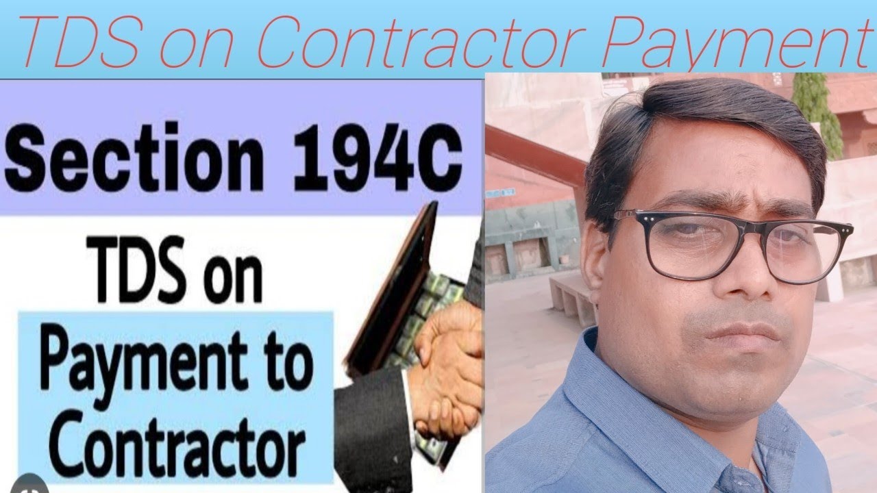 How to pay TDS on Contractor or subcontractor on II 