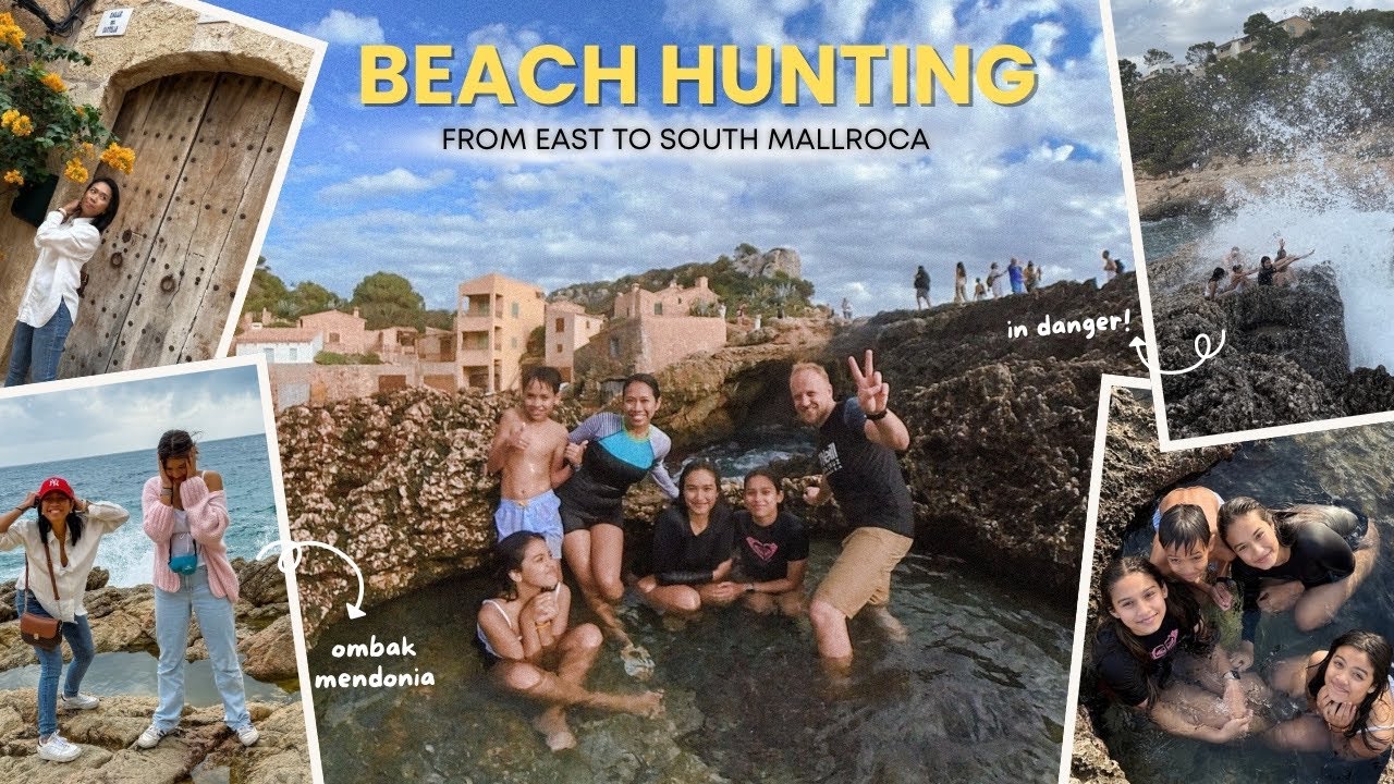Ep3 Roadtrip dari Timur ke Selatan Mallorca | Beach Hunting Mallorca