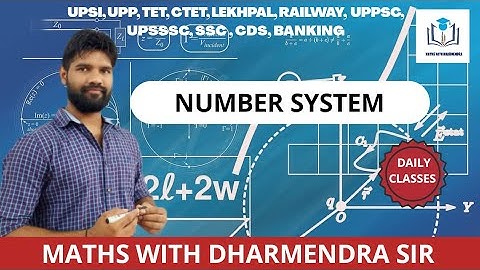 Number System By Dharmendra sir