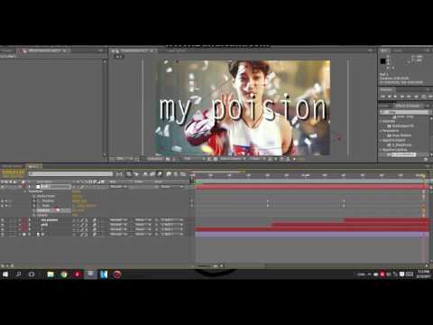 After effect Tutorial #5 - Camera move(null object) also  requests