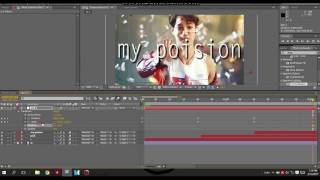 After effect Tutorial #5 - Camera move(null object) also  requests