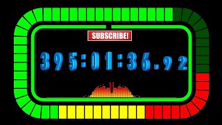 400 Hours  timer  countdown alarm🔔 [ 3000x Speed] Round Rectangle